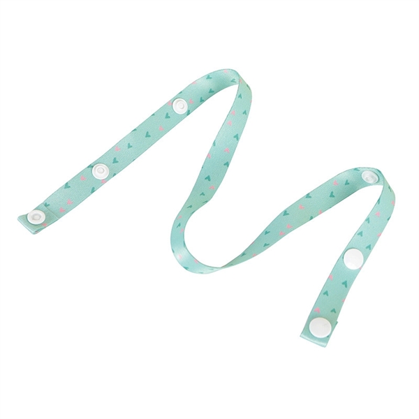 5/8" Full Color Face Mask Lanyard w/ Snap Button Adjustable - Image 5