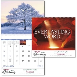 Everlasting Word with Funeral Pre-Planning Form Calendar