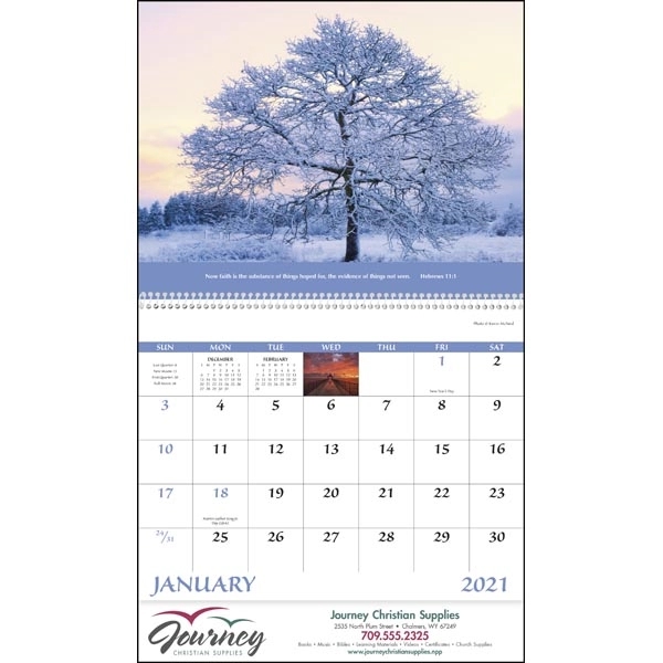 Everlasting Word with Funeral Pre-Planning Form Calendar - Image 17