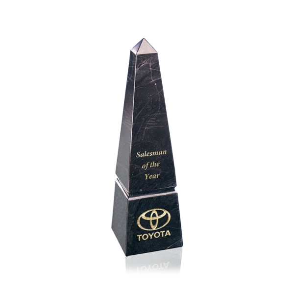 Groove Marble Obelisk Award - Black - Image 2