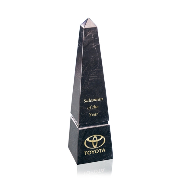 Groove Marble Obelisk Award - Black - Image 3