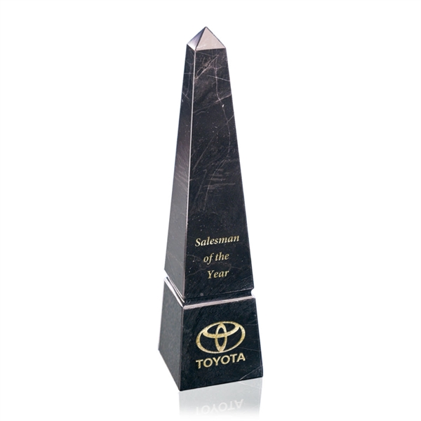 Groove Marble Obelisk Award - Black - Image 4