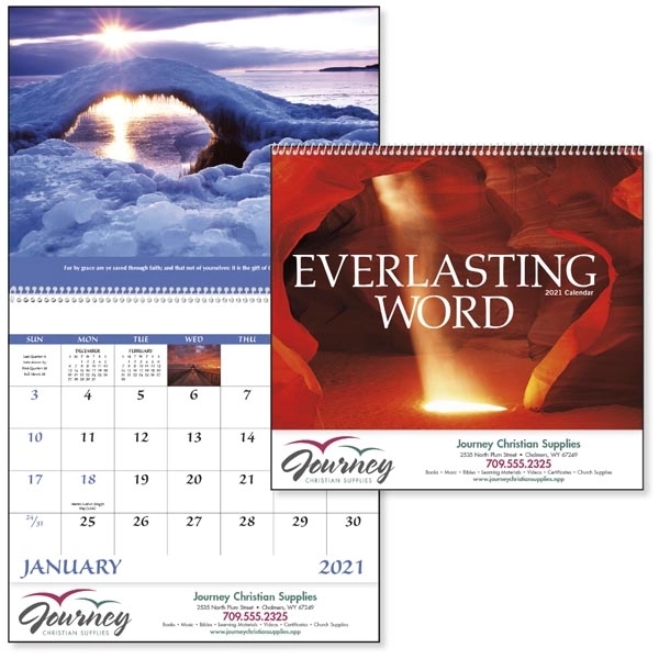 Spiral Everlasting Word Religious 2022 Appointment Calendar
