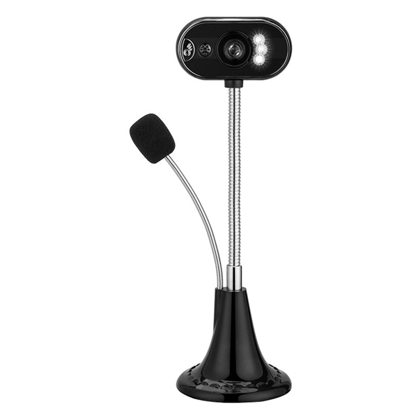 USB Webcam Microphone and LED Light Flexible Gooseneck for L - Image 7