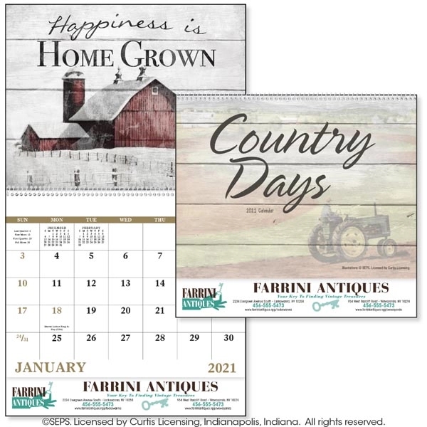 Good Value® Country Days 2022 Calendar - Image 1