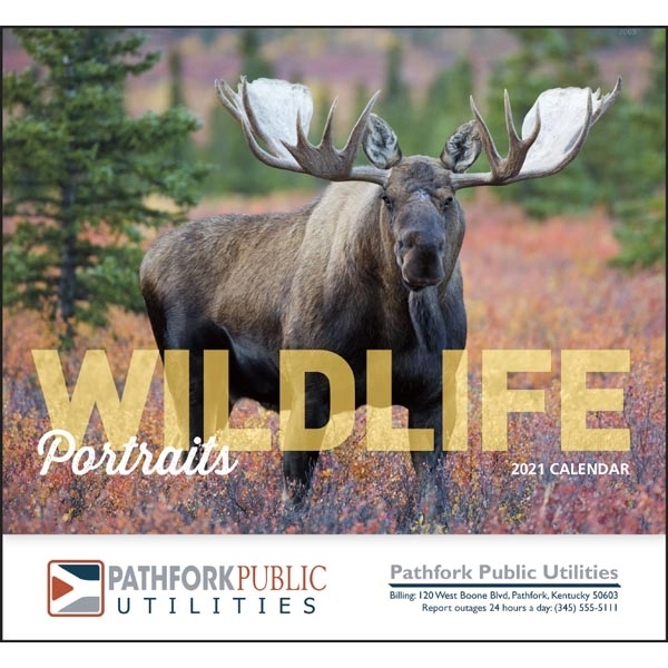 Stapled Wildlife Portraits 2022 Appointment Calendar - Image 16