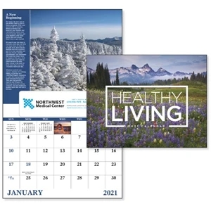 Window Healthy Living Inspirational Appointment Calendar