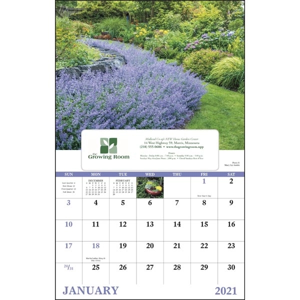 Window Garden Walk Lifestyle 2022 Appointment Calendar - Image 17