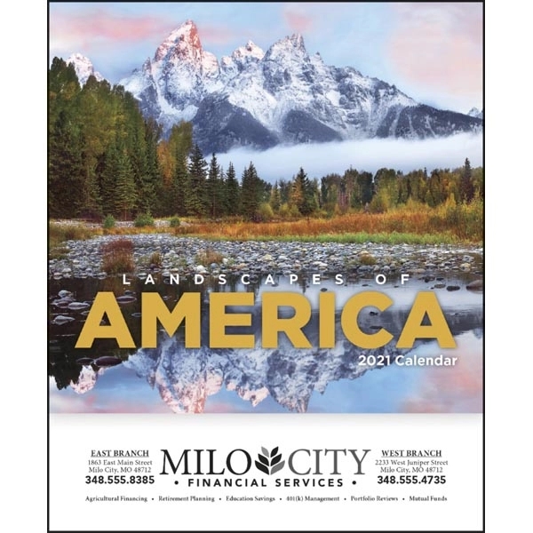 Landscapes of America Mini 2022 Appointment Calendar - Image 16