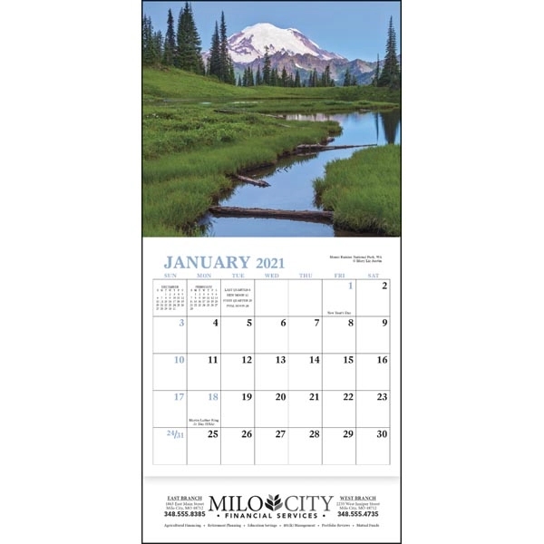 Landscapes of America Mini 2022 Appointment Calendar - Image 17