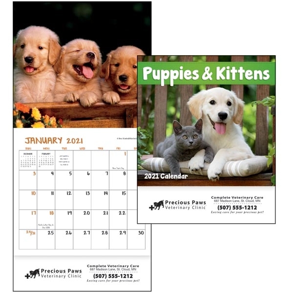 Puppies & Kittens Mini 2022 Appointment Calendar - Image 1