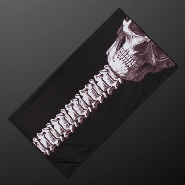 Skeleton Mask Protective Face Wrap Neck Gaiter - Image 2