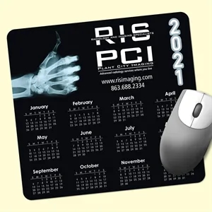 Barely There™7.5"x8"x.020" Ultra Thin Calendar Mouse Pad