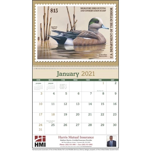 Duck Stamp 2022 Calendar - Image 16