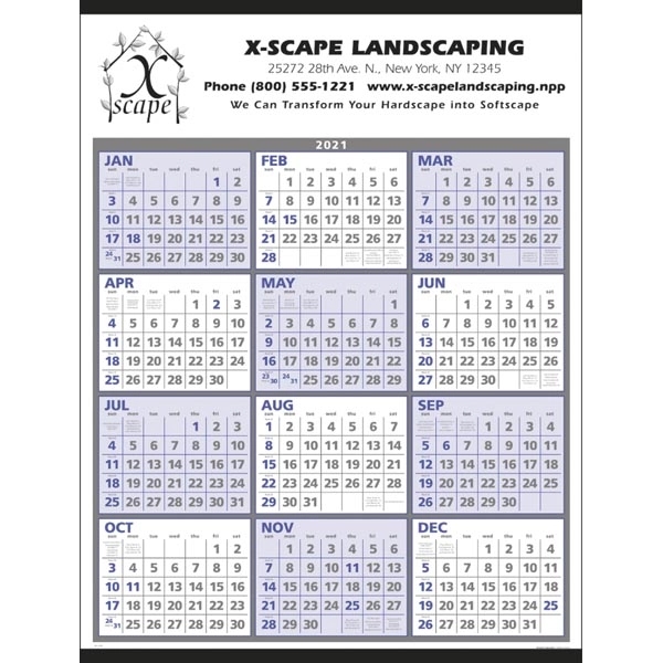 Span-A-Year 2022 Calendar