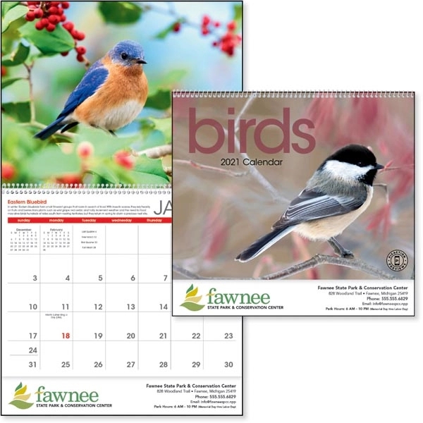 Birds 2022 Calendar - Image 1