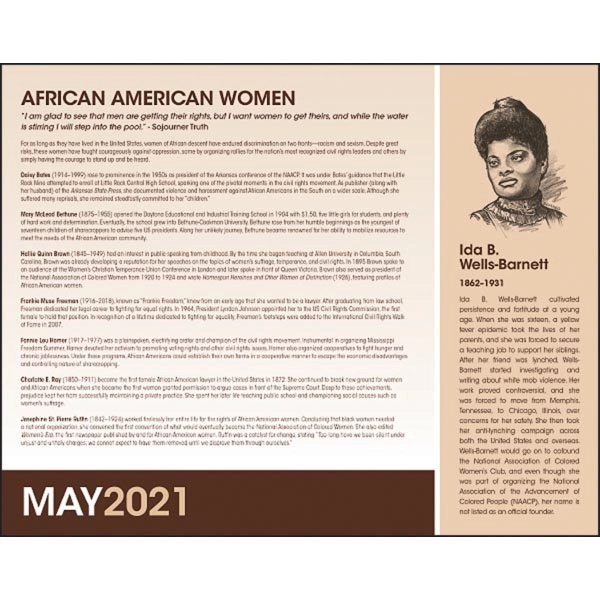 African-American Heritage - Dr. M Luther King, Jr Calendar - Image 6