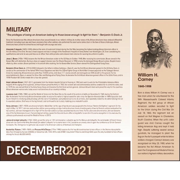 African-American Heritage - Dr. M Luther King, Jr Calendar - Image 13