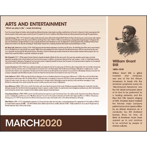 African-American Heritage Barack Obama 2022  Calendar - Image 5