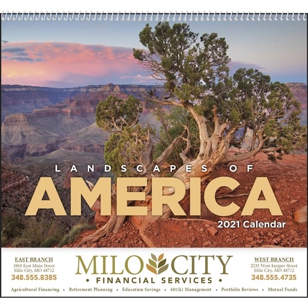 Spiral Landscapes of America Scenic Appointment Calendar - Image 16