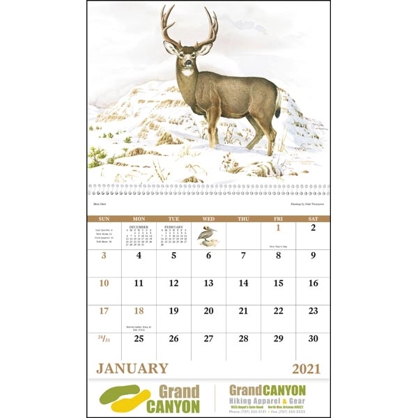 Wildlife Trek Spiral  2022 Appointment Calendar - Image 17