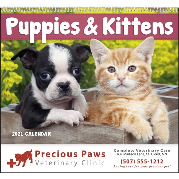 Spiral Puppies & Kittens Lifestyle 2022 Appointment Calendar - Image 16