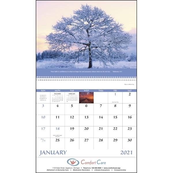 Spiral Eternal Word with Pre-Planning Form 2022 Calendar - Image 17
