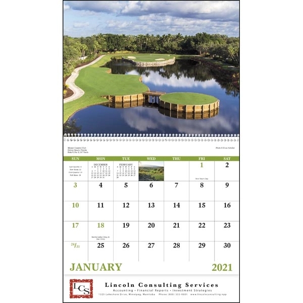 Spiral Fairways & Greens Lifestyle 2022 Appointment Calendar - Image 17