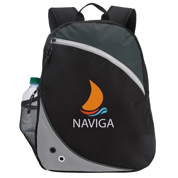 Smooth Zippered Backpack - Image 3