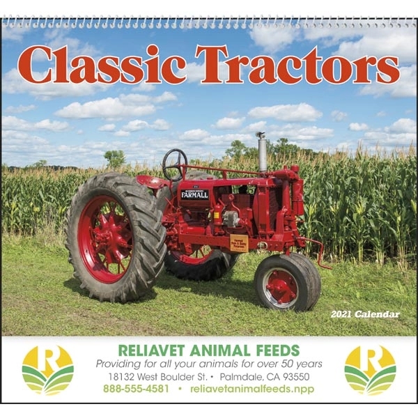 Spiral Classic Tractors 2022 Calendar - Image 16
