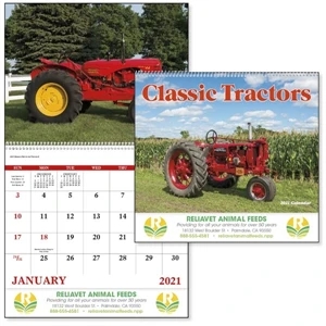 Spiral Classic Tractors 2022 Calendar