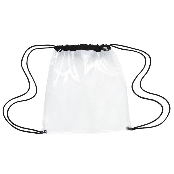 Clear Game Drawstring Backpack - Image 3