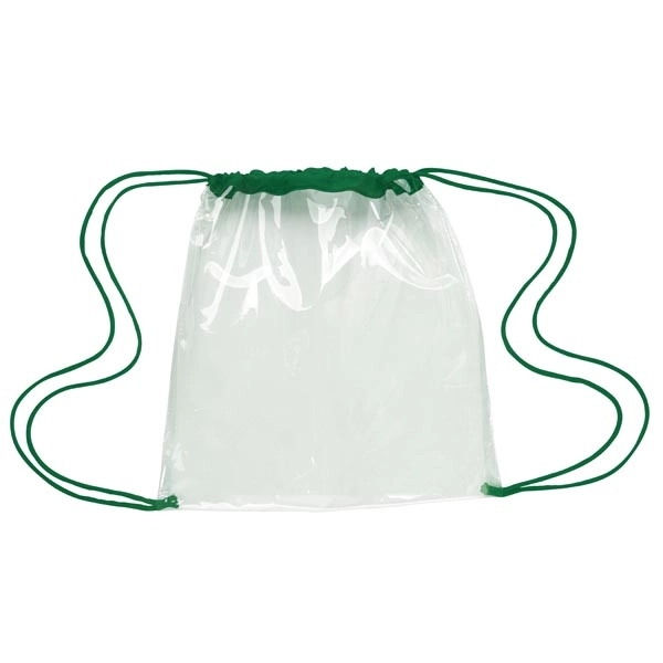 Clear Game Drawstring Backpack - Image 5