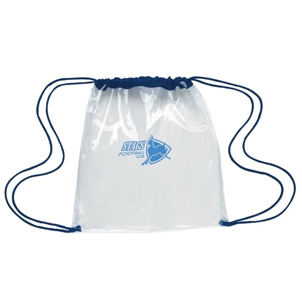Clear Game Drawstring Backpack - Image 8