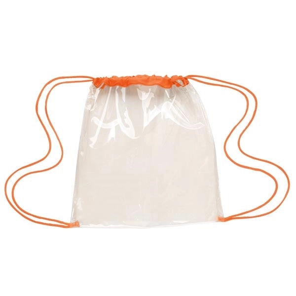 Clear Game Drawstring Backpack - Image 11
