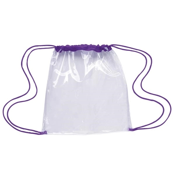 Clear Game Drawstring Backpack - Image 13