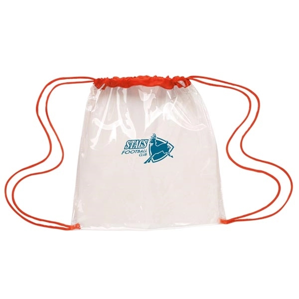 Clear Game Drawstring Backpack - Image 14