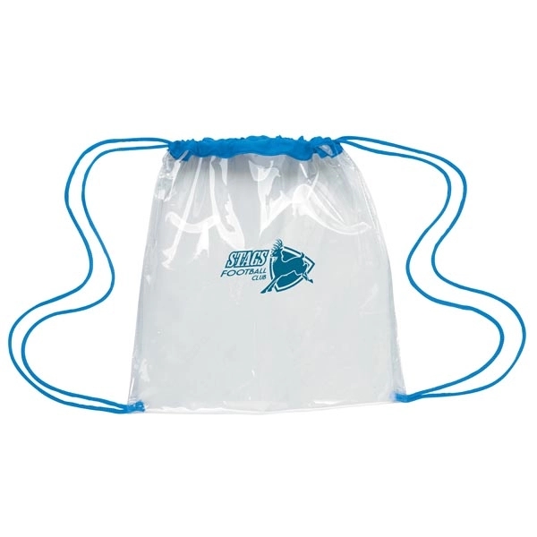 Clear Game Drawstring Backpack - Image 19