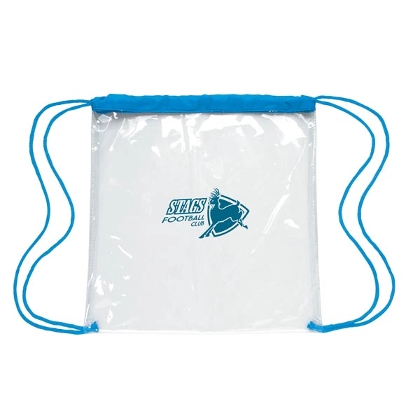 Clear Game Drawstring Backpack - Image 21