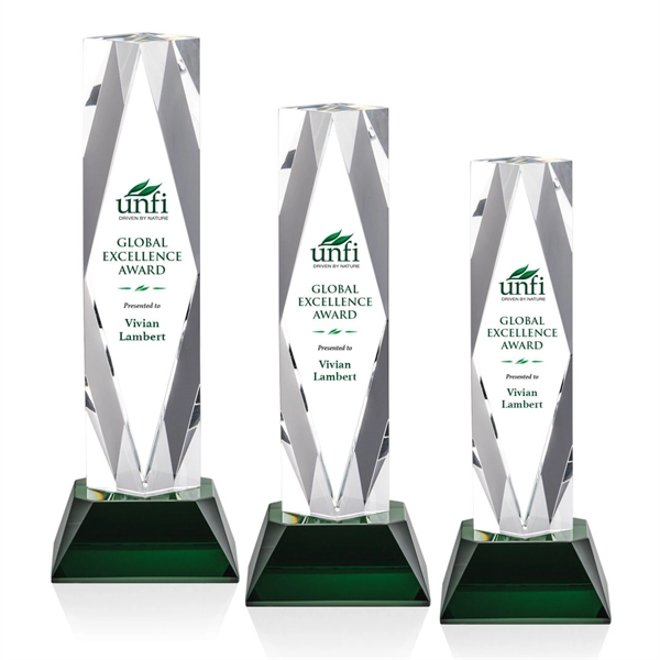 President Award on Base - Green/VividPrint™ - Image 1