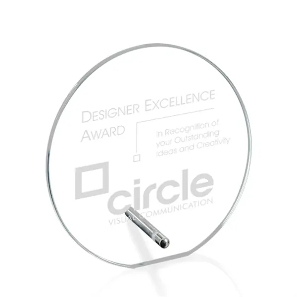 Windsor Circle Award - Starfire/Chrome - Image 2