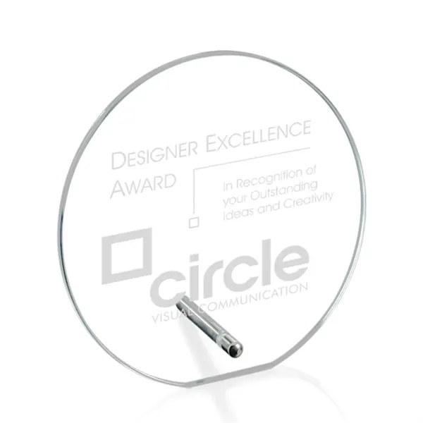Windsor Circle Award - Starfire/Chrome - Image 3