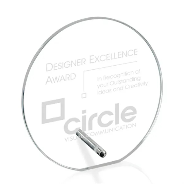Windsor Circle Award - Starfire/Chrome - Image 4