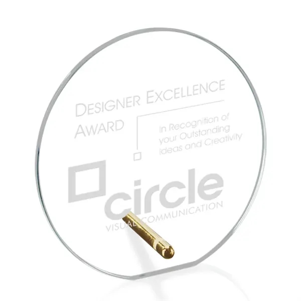 Windsor Circle Award - Starfire/Gold - Image 4