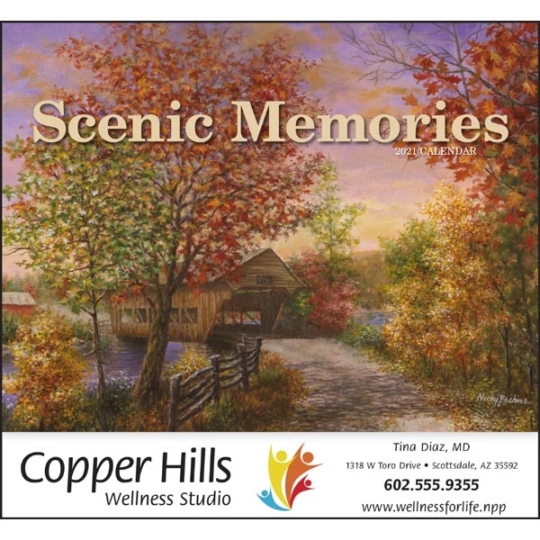 Stapled Scenic Memories 2022 Appointment Calendar - Image 16