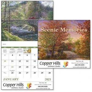 Stapled Scenic Memories 2022 Appointment Calendar