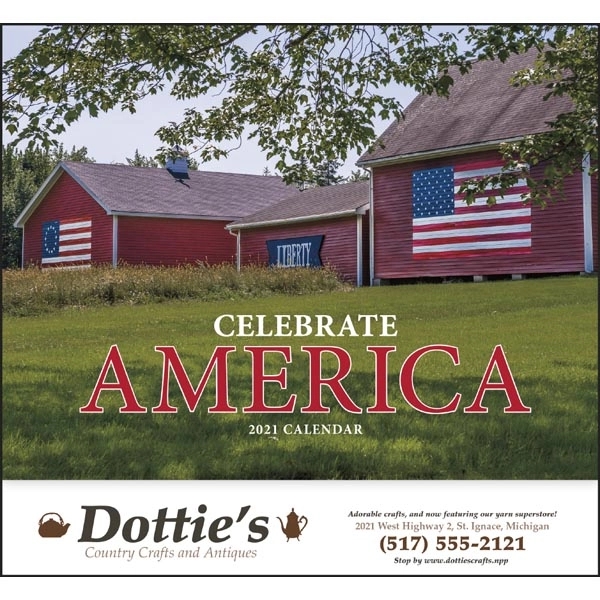 Stapled Celebrate America Americana Appointment Calendar - Image 16