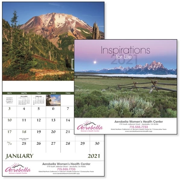 Stapled Inspirations for Life 2022 Appointment Calendar - Image 1