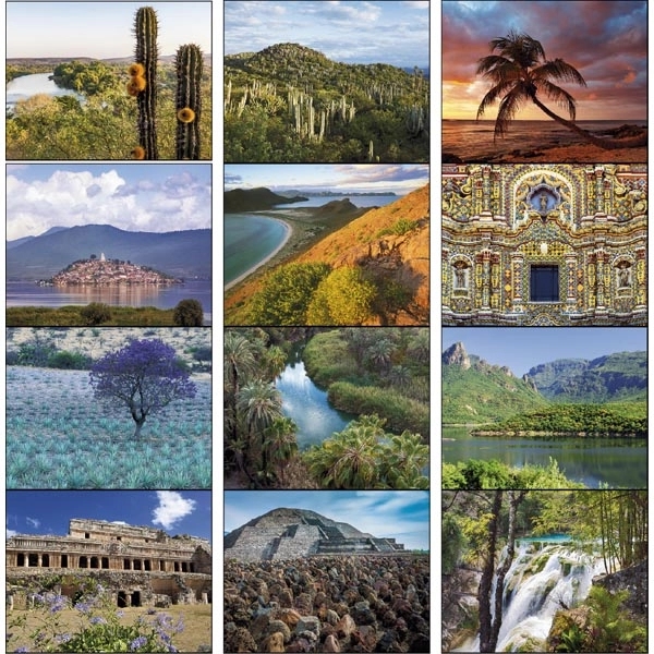 Stapled Mexico Scenic 2022 Appointment Calendar - Image 15