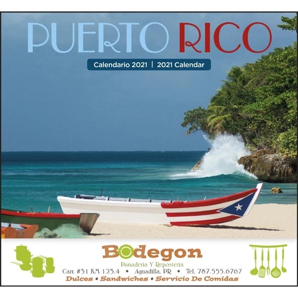 Stapled Puerto Rico Scenic 2022 Appointment Calendar - Image 16